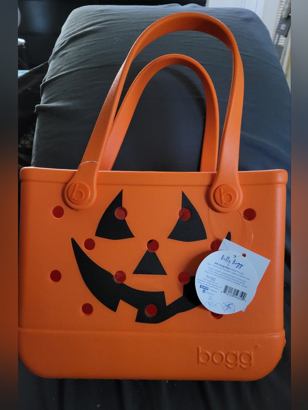 Bitty Bogg Bag Halloween Pumpkin Tote Bag